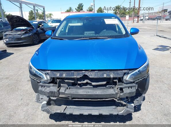 3N1AB8CV3RY388898 2024 NISSAN SENTRA Blue Rear interior view
