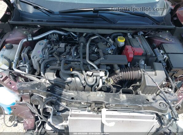 3N1AB8CV3SY221866 2025 NISSAN SENTRA Burgundy Հետևի տեսք