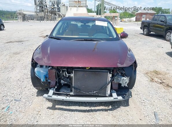 3N1AB8CV3SY221866 2025 NISSAN SENTRA Burgundy Սալոնի հետևի տեսք