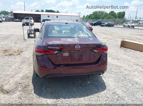 3N1AB8CV3SY221866 2025 NISSAN SENTRA Burgundy 