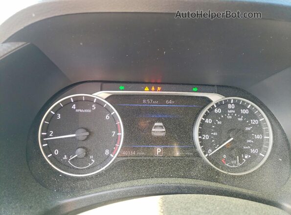 3N1AB8CV3SY225108 2025 NISSAN SENTRA Black Instrument cluster view