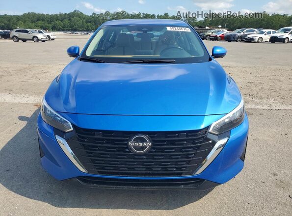 3N1AB8CV3SY230034 2025 NISSAN SENTRA Blue Front view