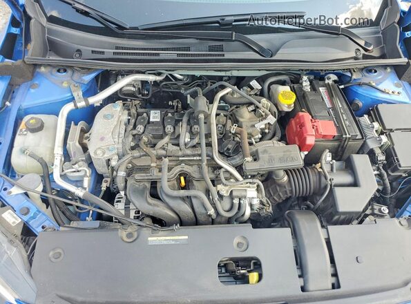 3N1AB8CV3SY230034 2025 NISSAN SENTRA Blue Rear interior view