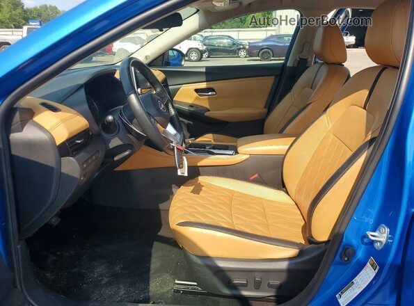 3N1AB8CV3SY230034 2025 NISSAN SENTRA Blue Front interior view