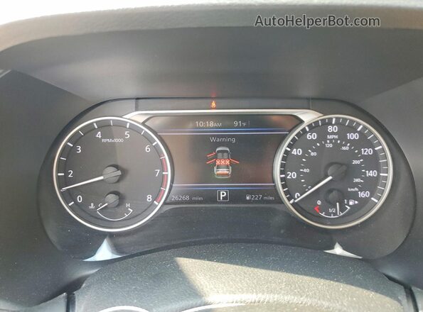3N1AB8CV3SY230034 2025 NISSAN SENTRA Blue Instrument cluster view