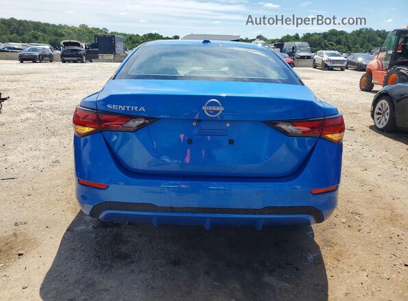 3N1AB8CV3SY254432 2025 NISSAN SENTRA Синий Вид сзади