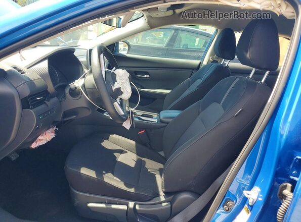 3N1AB8CV3SY254432 2025 NISSAN SENTRA Синий Вид салона спереди