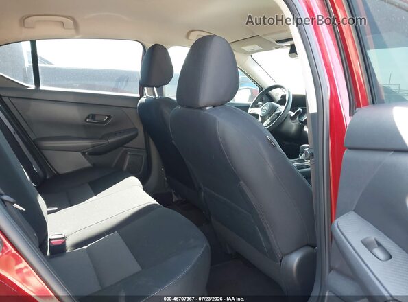 3N1AB8CV3SY255144 2025 NISSAN SENTRA Red VIN կոդի պիտակի տեսք