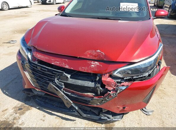 3N1AB8CV3SY255144 2025 NISSAN SENTRA Red Դիմացի տեսք