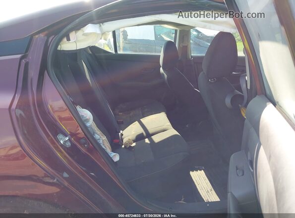 3N1AB8CV3SY266614 2025 NISSAN SENTRA Темно-бордовый Вид наклейки с VIN-кодом