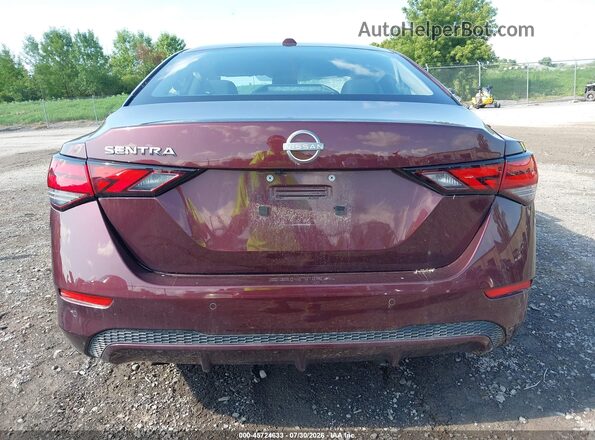 3N1AB8CV3SY266614 2025 NISSAN SENTRA Темно-бордовый 