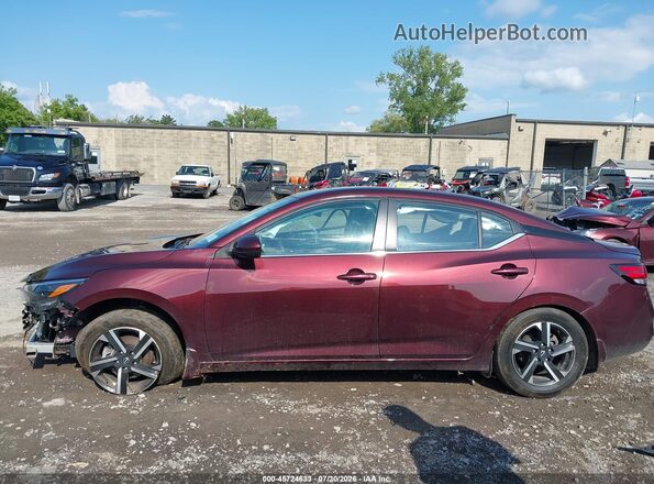 3N1AB8CV3SY266614 2025 NISSAN SENTRA Темно-бордовый 