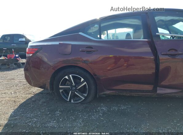 3N1AB8CV3SY266614 2025 NISSAN SENTRA Темно-бордовый 