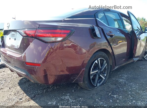 3N1AB8CV3SY266614 2025 NISSAN SENTRA Темно-бордовый 
