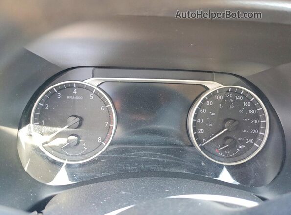 3N1AB8CV3SY279878 2025 NISSAN SENTRA Gray Instrument cluster view