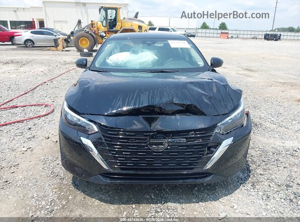3N1AB8CV3SY307064 2025 NISSAN SENTRA Black Vista del cuadro de instrumentos