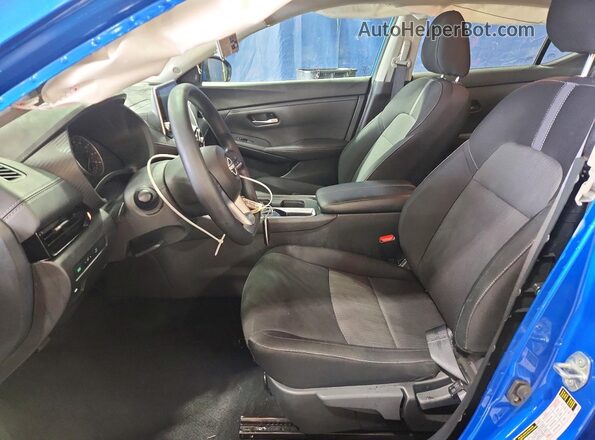 3N1AB8CV3SY368897 2025 NISSAN SENTRA Blue Vista interior delantera