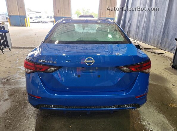 3N1AB8CV3SY368897 2025 NISSAN SENTRA Blue Vista trasera