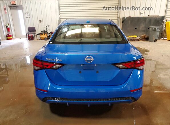 3N1AB8CV3SY378183 2025 NISSAN SENTRA Blue Հետևի տեսք