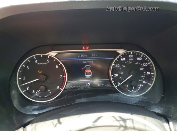 3N1AB8CV3SY378183 2025 NISSAN SENTRA Blue Սարքավորումների վահանակի տեսք