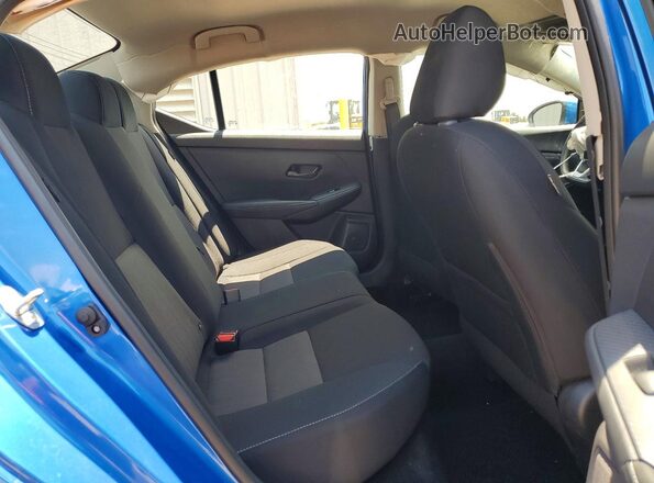3N1AB8CV3SY378183 2025 NISSAN SENTRA Blue Հետևի նստատեղերի տեսք