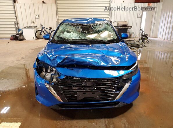 3N1AB8CV3SY378183 2025 NISSAN SENTRA Blue Դիմացի տեսք