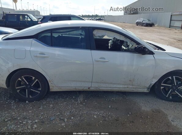 3N1AB8CV3SY384968 2025 NISSAN SENTRA White Vista del cuadro de instrumentos