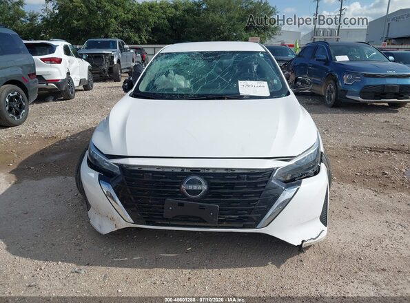 3N1AB8CV3SY384968 2025 NISSAN SENTRA White Vista del salpicadero