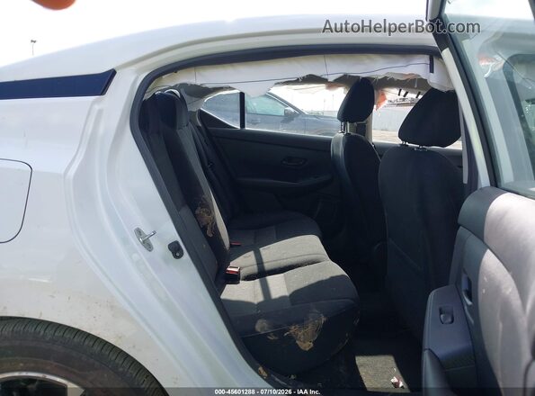 3N1AB8CV3SY384968 2025 NISSAN SENTRA White Vista de la etiqueta del VIN
