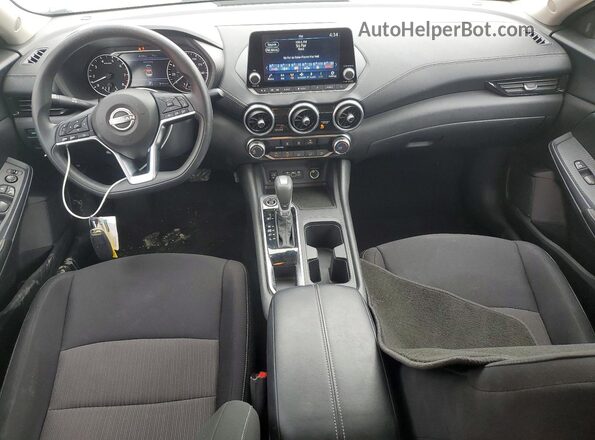 3N1AB8CV3SY393928 2025 NISSAN SENTRA White წინა პანელის ხედი