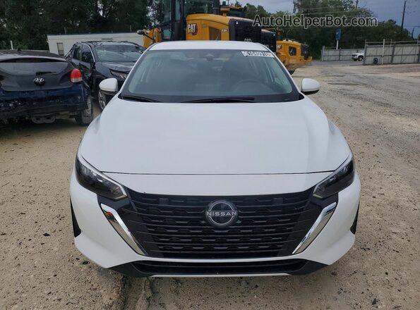 3N1AB8CV3SY393928 2025 NISSAN SENTRA White წინა ხედი