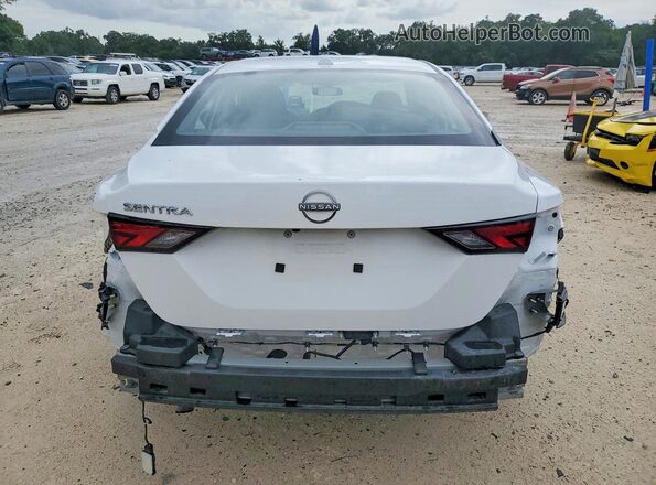 3N1AB8CV3SY393928 2025 NISSAN SENTRA White უკანა ხედი