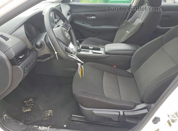 3N1AB8CV3SY393928 2025 NISSAN SENTRA White წინა სალონის ხედი
