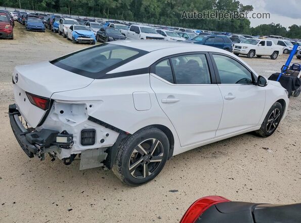 3N1AB8CV3SY393928 2025 NISSAN SENTRA White უკანა მარჯვენა