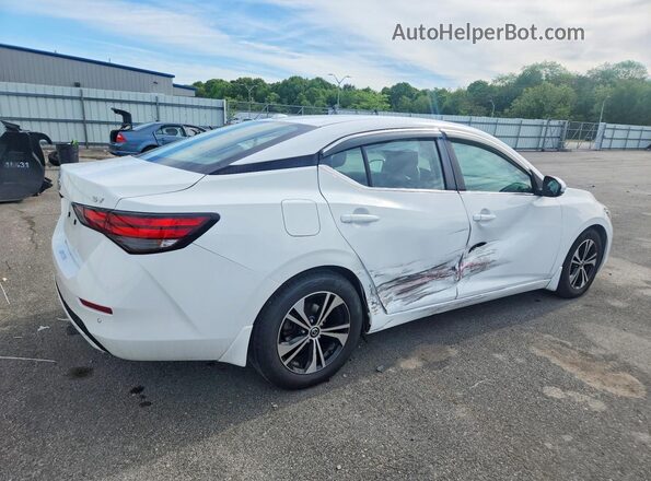 3N1AB8CV4LY219397 2020 NISSAN SENTRA White Trasero derecho