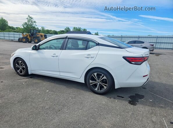 3N1AB8CV4LY219397 2020 NISSAN SENTRA White Trasero izquierdo