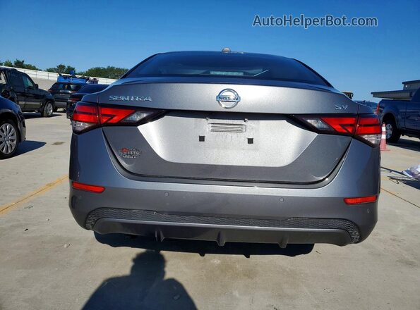 3N1AB8CV4LY299333 2020 NISSAN SENTRA Серый Вид сзади