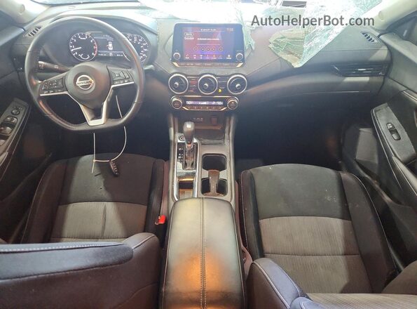 3N1AB8CV4MY202987 2021 NISSAN SENTRA White Առջևի վահանակի տեսք