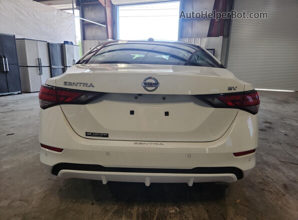 3N1AB8CV4MY202987 2021 NISSAN SENTRA White Հետևի տեսք