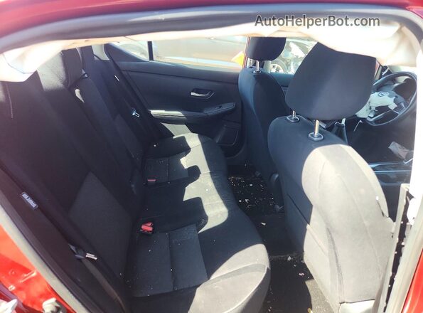 3N1AB8CV4MY213746 2021 NISSAN SENTRA Красный Вид задних сидений