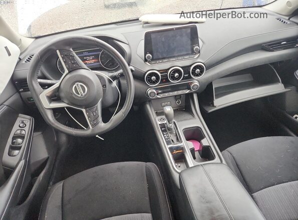 3N1AB8CV4MY217148 2021 NISSAN SENTRA Silver Առջևի վահանակի տեսք