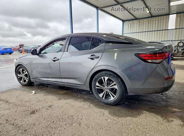 3N1AB8CV4MY273591 2021 NISSAN SENTRA Gray Հետևի ձախ