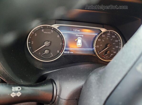 3N1AB8CV4MY273591 2021 NISSAN SENTRA Gray Սարքավորումների վահանակի տեսք