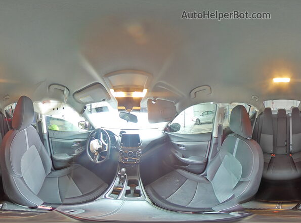 3N1AB8CV4MY273591 2021 NISSAN SENTRA Gray VIN կոդի պիտակի տեսք