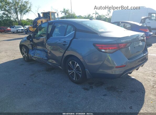 3N1AB8CV4MY300725 2021 NISSAN SENTRA Silver Հետևի ձախ