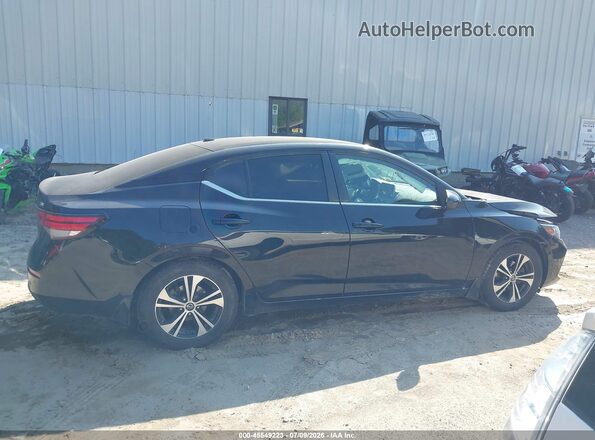 3N1AB8CV4MY315497 2021 NISSAN SENTRA Black Vista interior trasera
