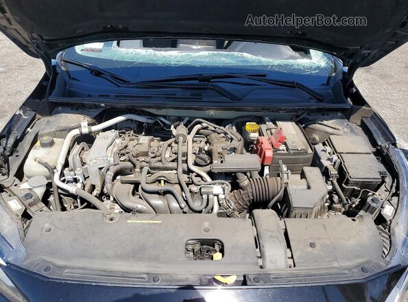 3N1AB8CV4NY255383 2022 NISSAN SENTRA Black Սալոնի հետևի տեսք