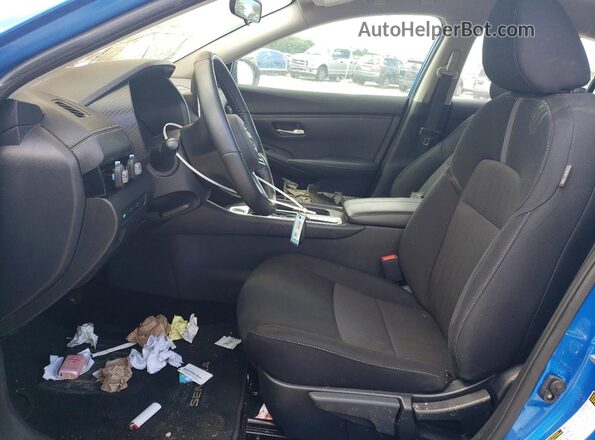 3N1AB8CV4NY316165 2022 NISSAN SENTRA Blue Սալոնի դիմացի տեսք
