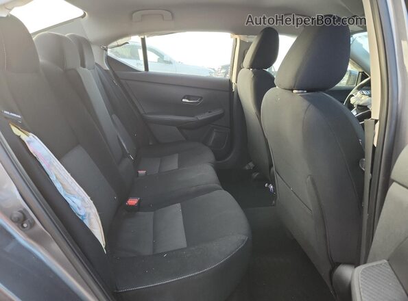 3N1AB8CV4NY317042 2022 NISSAN SENTRA Gray უკანა სავარძლების ხედი