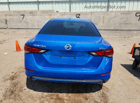 3N1AB8CV4PY221866 2023 NISSAN SENTRA Синий Вид сзади